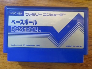 KME13730★FCソフトのみ ベースボール BASEBALL 起動確認済み クリーニング済み ファミコン