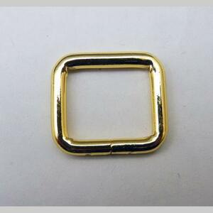 即決☆カクカン☆ゴールド☆ベルト幅15mm・内縦13mm・線太2.8mm☆10個☆C