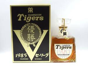 ◇優勝記念/ウイスキー/阪神/タイガース/セ・リーグ/1985年/特級/三楽/720ml/43％/箱付き