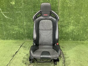 Y管理76140 H21 RX-8 タイプRS SE3P 後期】★ハーフレザー マツダ純正 RECARO 運転席 ドライバー シート セミバケット★