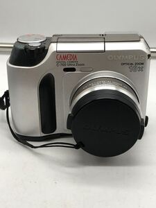 《953》 ★通電確認1円スタート★ OLYMPUS C-700 Ultra Zoom オリンパス シルバー系 デジカメ 