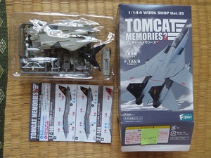 1/144トムキャットメモリーズ2　F-14A　アメリカ海軍第31戦闘飛行隊「トムキャッターズ」　エフトイズ