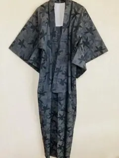 もみじ　着物　昭和レトロ　ヴィンテージ　　紅葉　　日本　KIMONO