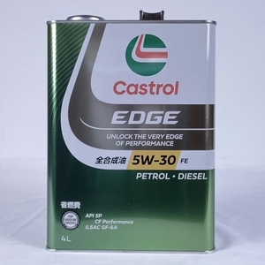 Castrol EDGE 5W-30 FE 4L缶1個　4L (カストロール エッジ 　5W-30 FE）