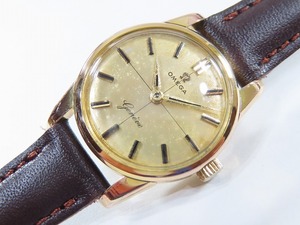 ★OMEGA/オールドオメガ ジュネーブ レディース 尾錠付 総金張り Ref.2974.61 Cal.245搭載 アンティーク 現状中古品★