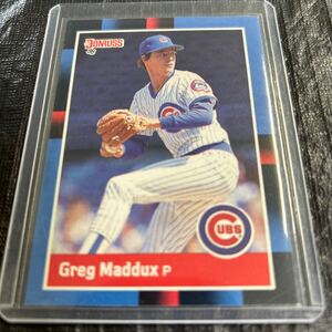 1988 Donruss Greg Maddux Chicago Cubs No.539