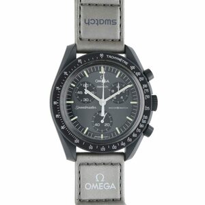 オメガ OMEGA スウォッチ BIOCERAMIC MoonSwatch Mission to Mercury バイオセラミックダブルネーム腕時計 中古 BS99