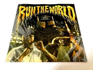 MANTLE as MANDRILL★限定7inch「RUN THE WORLD feat. A-THUG, BES」★SCARS,THE SEXORCIST