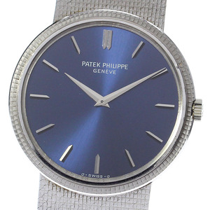 パテックフィリップ PATEK PHILIPPE 3606/3 カラトラバ K18WG 自動巻き メンズ _795574