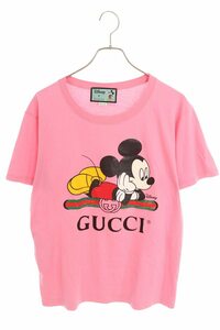 グッチ GUCCI 492347 XJB7W サイズ:XS キャラクタープリントTシャツ 中古 BS55