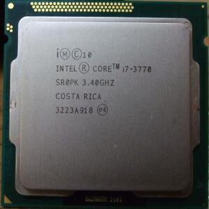 INTEL LGA1155 i7-3770 3.40GHz SR0PK 即決! 50_031