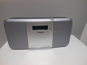 TOSHIBA CUTEBEAT TY-CRX70 電源リモコン付き一部難有りの動作品 東芝CD/MP ラジカセ　R２４．１０UP-No０６８ 