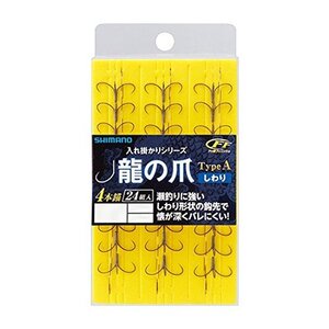 シマノ(SHIMANO) 龍の爪 TypeA しわり 4本錨 24組 7号 RG-A25N