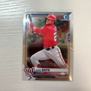 2021 Bowman Chrome Juan Soto