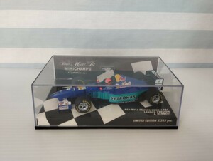 MINICHAMPS 1/43 RED BULL SAUBER FORD 1996 LAUNCH VERSION J.HERBERT ミニチャンプス　レッドブル　ザウバー　フォード　限定品