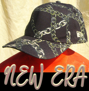 即決■NEW ERA■何度か着用感あるガラガラスペースcap■■古着