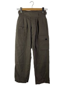 Nigel Cabourn◆ARMY BUCKLE PANT/グルカパンツ/ボトム/6/コットン/GRY/8041-08-50004