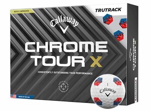 ★新品★キャロウェイ★NEW★CHROME TOUR X TRUTRACK ゴルフボール★ホワイト★１ダース★日本正規品★