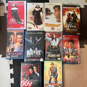  VHSビデオテープ映画　10本セット