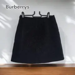 Burberrys バーバリーズ ミニスカート ウール ブラック