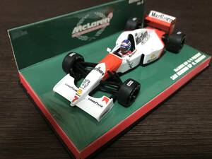 ※ 1/43 MINICHAMPS 【Marlboro】 マクラーレン・プジョー MP4/9 #7 M.ハッキネン サンマリノGP3位 1994