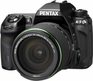 PENTAX デジタル一眼レフカメラ K-5 18-135レンズキット K-5LK18-135WR(中古品)