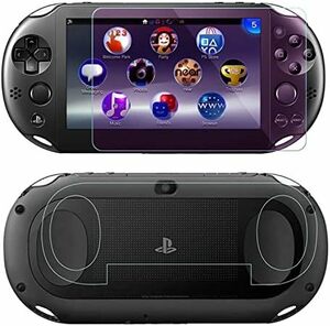 UV-Cut版 PSVita2000用 プレミアムフィルム ガラス製液晶保護フィルム 9H高硬度 極薄 防塵 傷防止 for P