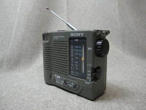 【E-2-2】SONY　ソニー　AM/FM 2バンドラジオ　ICF-B50　防災ラジオ　ポータブルラジオ