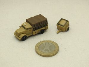 1/144 完成品 WWII German Opel Blitz Fire Truck Yellow