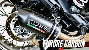 イタリア GPR FURORE POPPY 公道仕様スリップオン トライアンフ タイガー スポーツ 1050 2013/2015