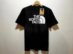 送料￥380 新品 正規品 USA限定 The North Face ノースフェイス US-S ハーフドームプリント ロゴ 半袖Tシャツ BLACK