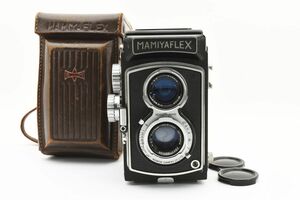 【外観キレイ】MAMIYA マミヤ MAMIYAFLEX 3.5 7.5cm SEKOR S 二眼カメラ #1235-3