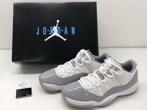 NIKE(ナイキ) AIR JORDAN 11 RETRO LOW エア ジョーダン 11 レトロ Cement Grey セメント グレー / AV2187-140 28.0cm 【64723-007】