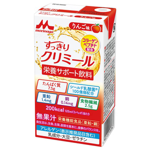 りんご味 125ml／エンジョイ すっきりクリミール（森永乳業クリニコ）0657166