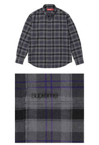 supreme シュプリーム　SUPREME box Plaid Flannel Shirt 24ss ネルシャツ