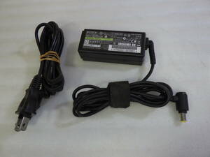 SONY VAIO 純正 ソニー AC ADAPTER 16V~2.8A VGP-AC16V11 中古動作品/SHA401 #1942W23