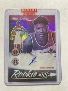 八村塁 2019 NBA Hoops Premium Rookie Ink サインカード Rui Hachimura Rookie Autograph NBAカード