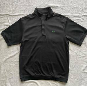 ナイキ◆NIKE　GOLF◆未使用品◆ゴルフシャツ　プルオーバー◆黒　XL