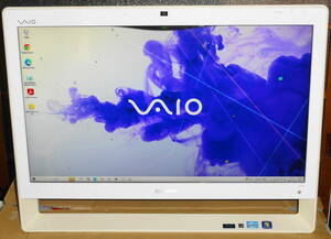 VAIO VPCJ249FJ/Win 10HP/Core i7 2.80GHz/SSD 480GB/RAM 8GB/リカバリ済