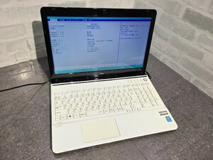 【現状品】管1Z161 NEC Lavie Lavie G PC-GN255RTA2 CPU core i5-4200M Bios起動OK HDD無し、メモリー4GB、バッテリー無し 