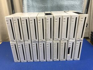 A1 任天堂 ニンテンドー Nintendo Wii ウィー 本体 20台 セット まとめ売り 大量 純正 動作未確認 ジャンク