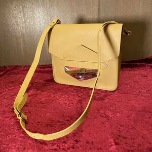 美品 SOPHIE HULME ソフィーヒュルム レザー 本革 ショルダーバッグ