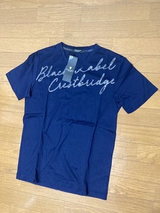 新品 タグ付 ブラックレーベル クレストブリッジ Vネック Tシャツ NAVY Mサイズ BLACK LABEL CRESTBRIDGE ネイビー M