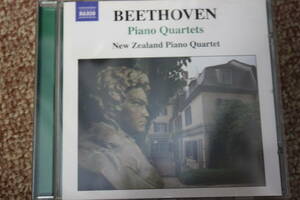 ベートーベン:ピアノ四重奏曲WoO36-3/WoO36-1/ニュージーランドピアノ四重奏団/マップ/ゲゼンツヴェイ:バイオリン/チッケリング:チェロ/CD