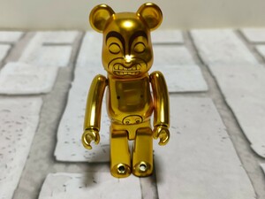 珍品、レア！BE＠RBRICK-ベアブリック　インディージョーンズ　INDIANA JONES GOLDEN IDOL-黄金像- 100%