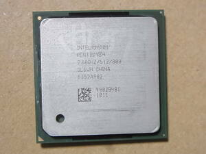 ▲▽Intel Pentium4 2.60GHz/512/800 SL6WH Northwood Socket478 HT対応 訳あり (Ci0942)