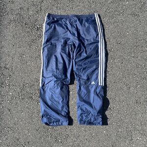 90s Adidas ナイロン トラックパンツ y2k