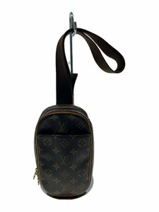 LOUIS VUITTON◆ポシェット・ガンジュ_モノグラム・キャンバス_BRW/-/BRW/総柄