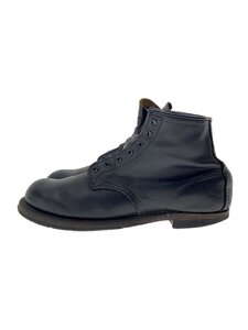 RED WING◆レースアップブーツ/US8/BLK/レザー/9014