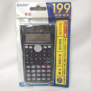 K12241 動作確認済み CASIO カシオ 電卓 関数電卓 統計計算 整数乱数 単位換算 分数 2行表示 fx-290-N